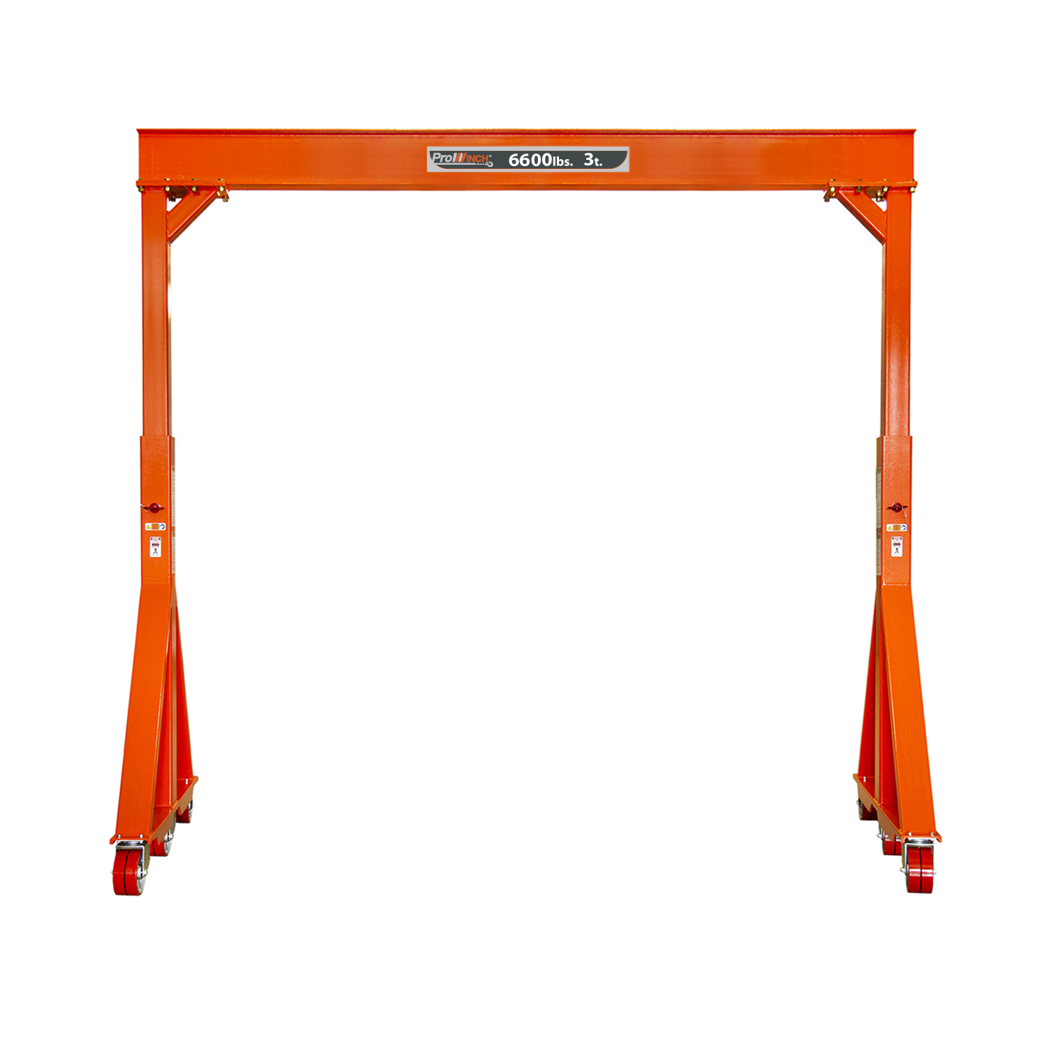 3 Ton Manual Gantry Crane 1115 ft Height 12 ft Span MADE IN USA